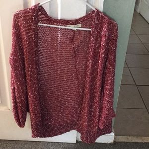 Pink/red Cardigan